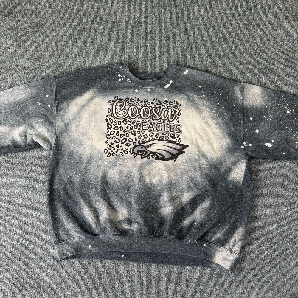 Coosa Eagles Sweater 2XL Longsleeve Gildan‎ Thick Y2K Adult Size
